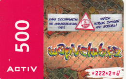 PREPAID PHONE CARD KAZAKISTAN (CK4742 - Kazakhstan