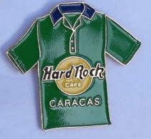 HR40 Pin's HARD ROCK CAFE MAILLOT BASEBALL ?? CARACAS Venezuela SUPERBE Achat Immédiat - Honkbal