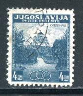 YOUGOSLAVIE- Y&T N°311- Oblitéré - Used Stamps