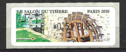 FRANCE. Vignette à 0,51€. Roue à Aubes. - Moulins