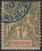 Diego Suarez 1894 Sc 50 Yt 50 Used Large Thin - Used Stamps