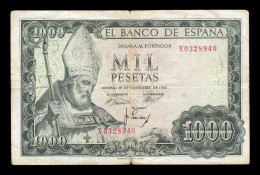 España Spain 1000 Pesetas San Isidoro 1965 Pick 151 Serie X Bc/Mbc F/Vf - 1000 Pesetas