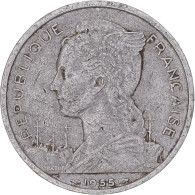 Monnaie, Réunion, 5 Francs, 1955, TB, Aluminium, KM:9 - Réunion
