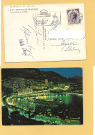 12234 PRINCIPATO DI MONACO 1974 Stamp 30c Isolato Card GALEA ANNULLO - Lettres & Documents