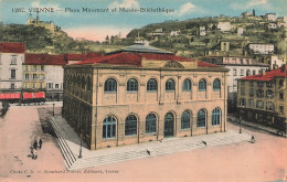 FRANCE - Vienne - Place Miremont Et Musée-bibliothèque - Carte Postale Ancienne - Vienne