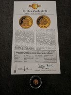 500 KIP OR 2008 BE PATOUXAI ARC DE TRIOMPHE DU LAOS / GOLD / 0.5g Or 999 - Laos