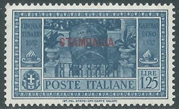 1932 EGEO STAMPALIA GARIBALDI 1,25 LIRE MNH ** - I31-4 - Egée (Stampalia)