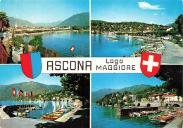 SUISSE - Ascona -Lago Maggiore - Multivues - Colorisé - Carte Postale - Ascona