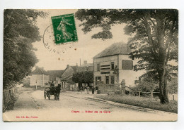 95 CHARS Fiacre Cheval Route Hotel De La Gare écrite Mai 1914 Timb    D04 2022 - Chars