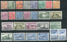 FINLAND 1950-1961 Definitives Complete Used. - Gebraucht