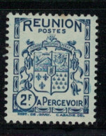 REUNION        N°  YVERT  TAXE 24 NEUF AVEC CHARNIERES      ( CHARN   01/ 17 ) - Postage Due