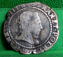 MONNAIE ARGENT ,  Monnayage Au Nom D'Henri III Roi De FRANCE Et De POLOGNE (30/05/1574-2/08/1589)  SILVER COIN - 1574-1589 Hendrik III