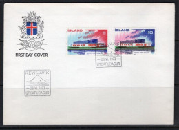 1973 ICELAND NORDIC ISSUE FDC - FDC