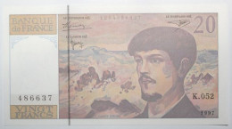 France - 20 Francs - 1997 - PICK 151i / F66ter.02 - NEUF - 20 F 1980-1997 ''Debussy''