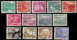 Israël 1971. ~ YT 459/71  - 13 Paysages - Oblitérés (sans Tabs)