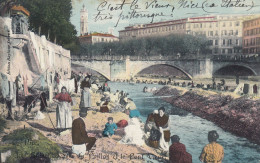 NICE: Les Blanchisseuses Du Paillon Et Le Pont Vieux - Artigianato