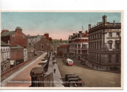 COLOURED POSTCARD - MALL SHOWING CANNONS PRESENTED BY THE LONDON COMPANIES  - LONDONDERRY - NORTHERN IRELAND - Londonderry