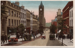 COLOURED POSTCARD - GUILDHALL - LONDONDERRY  - NORTHERN IRELAND - - Londonderry