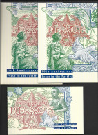 Australia 1995 WWII Peace Anniversary Set Of 2 Packs Including Penny Proof Pack In Original Outer - Presentation Packs