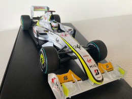 1/18 Minichamps Brawn GP BGP 001 Jenson Button Champion F1 2009 No BBR CMC Hot Wheels Gp Replicas Quartzo Exoto - Minichamps