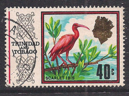 Trinidad & Tobago 1969 - 72 QE2 40ct Scarlet Ibis Used SG 350  ( A1467 ) - Trinidad En Tobago (1962-...)