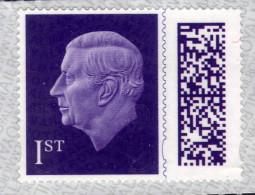 GB 2023 KC 3rd 1st Purple Barcode Machin MAIL Umm SG V5001 ( L578 ) - Ungebraucht