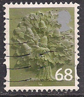 GB 2011 QE2 68p England Regional Oak Tree SG EN 31 ( K1262 ) - Angleterre