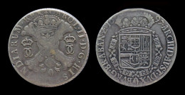 Southern Netherlands Brabant Karel II Patagon 1697 - 1556-1713 Pays-Bas Espagols