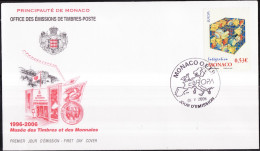 Europa CEPT 2006 Monaco FDC Y&T N°2542 - Michel N°2799 - 0,53€ EUROPA - 2006