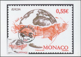 Europa CEPT 2008 Monaco CM Y&T N°2632 - Michel N°MK2890 - 0,55€ EUROPA - 2008