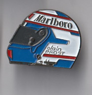 PIN'S  THEME  AUTOMOBILE F1  CASQUE ALAON PROST - F1