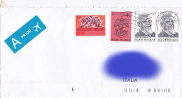 From Belgium To Italy - Covers & Documents