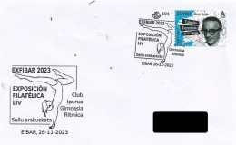 SPAIN. POSTMARK. IPURUA RHYTHMIC GYMNASTICS CLUB. EIBAR. 2023 - Machines à Affranchir (EMA)