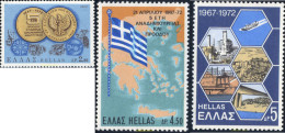 132885 MNH GRECIA 1972 5 ANIVERSARIO DE LA REVOLUCION - Neufs