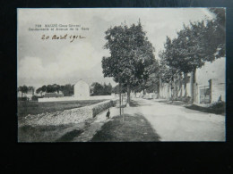 MAUZE                         GENDARMERIE ET AVENUE DE LA GARE - Mauze Sur Le Mignon