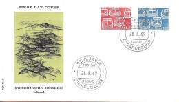 ICELAND # FDC FROM 1969 - FDC