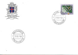 ICELAND # FDC FROM 1981 - FDC