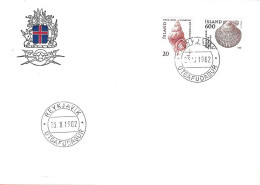ICELAND # FDC FROM 1982 - FDC