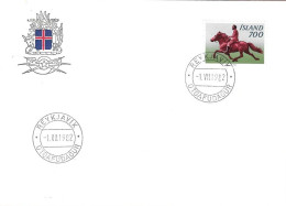 ICELAND # FDC FROM 1982 - FDC