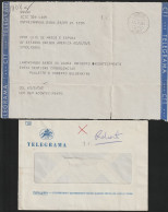 Telegram/ Telegrama - Entrecampos > Av. Estados Unidos América, Lisboa -|- Postmark - Lumiar. Lisboa. 1980 - Covers & Documents