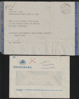 Telegram/ Telegrama - Lisboa > Av. Estados Unidos América, Lisboa -|- Postmark - Lumiar. Lisboa. 1980 - Briefe U. Dokumente
