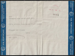 Telegram/ Telegrama Radio Marconi - Base Aérea Da Terceira, Açores > Lisboa -|- Postmark - Marconi. Lisboa. 1939 - Storia Postale