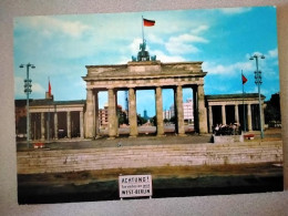 Cartolina Berlino Porta Brandenburgo FG VG 1993 - Brandenburger Tor