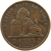 BELGIUM 2 CENTIMES 1876 #s083 0159 - 10 Centimes