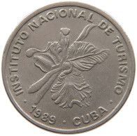 CUBA 25 CENTAVOS 1989 #s082 0165 - Cuba
