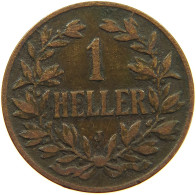 GERMANY EMPIRE 1 HELLER 1907 J OSTAFRIKA #s083 0265 - Deutsch-Ostafrika