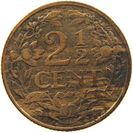 NETHERLANDS 2 1/2 CENTS 1918 #s086 0185 - 2.5 Centavos