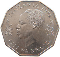 TANZANIA 5 SHILLINGI 1972 #s086 0297 - Tanzania