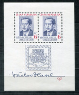 TSCHECHISCHE REPUBLIK Block 3, Bl.3 Mnh - Vaclav Havel - CZECH REPUBLIC / RÉPUBLIQUE TCHÈQUE - Blocks & Sheetlets