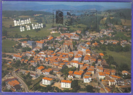 Carte Postale 42. Belmont De La Loire  Vue D'avion   Très Beau Plan - Belmont De La Loire